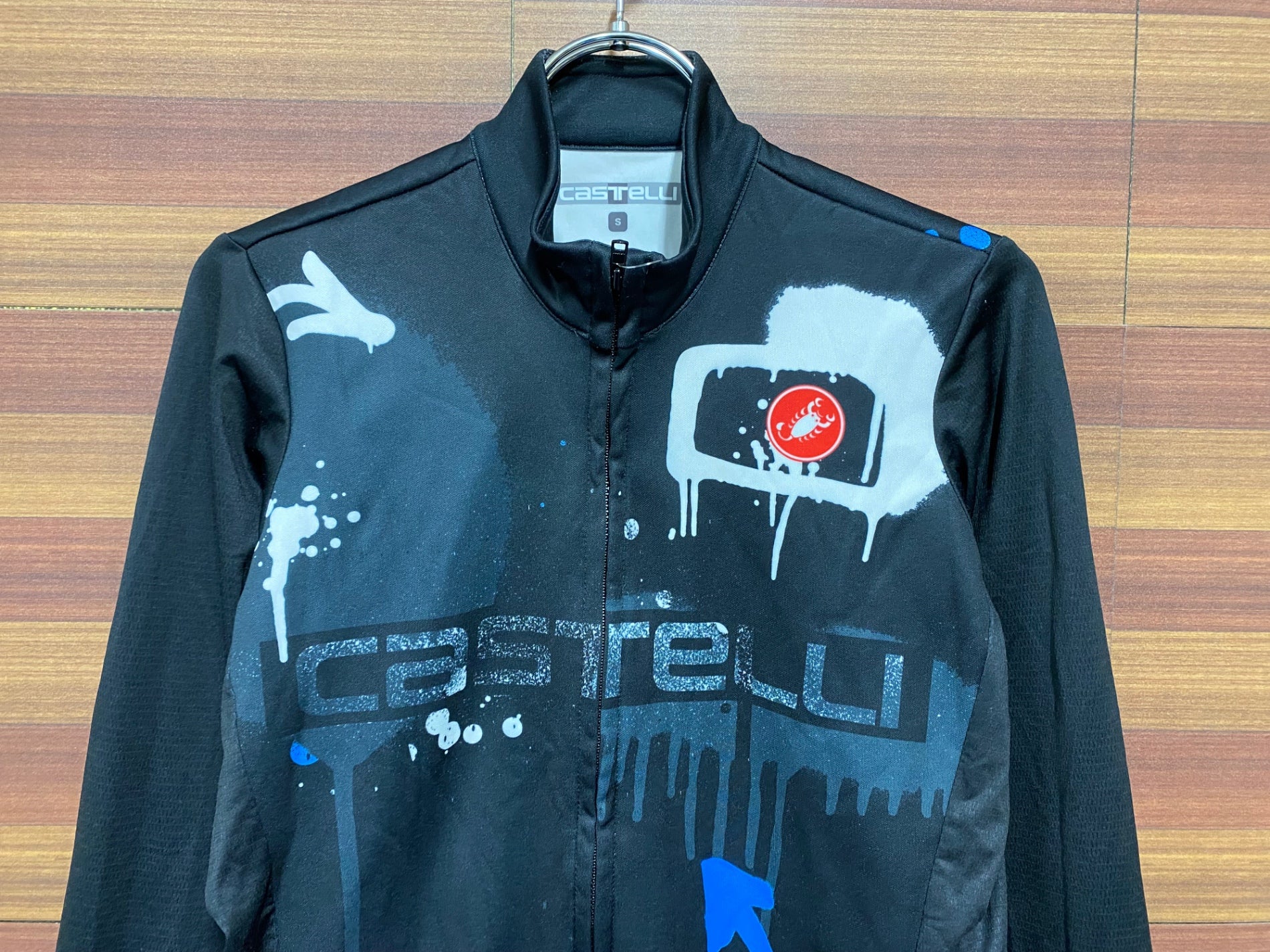 IC852 カステリ CASTELLI GRAFFITI 長袖 サイクルジャージ 黒 S 裏起毛 – BICI AMORE EQ STORE