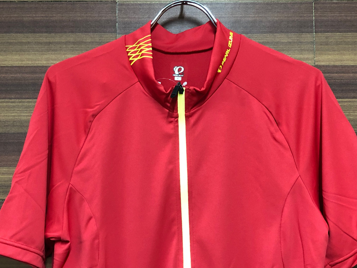 IJ520 パールイズミ PEARL iZUMi 半袖 サイクルジャージ 赤 XL 未使用