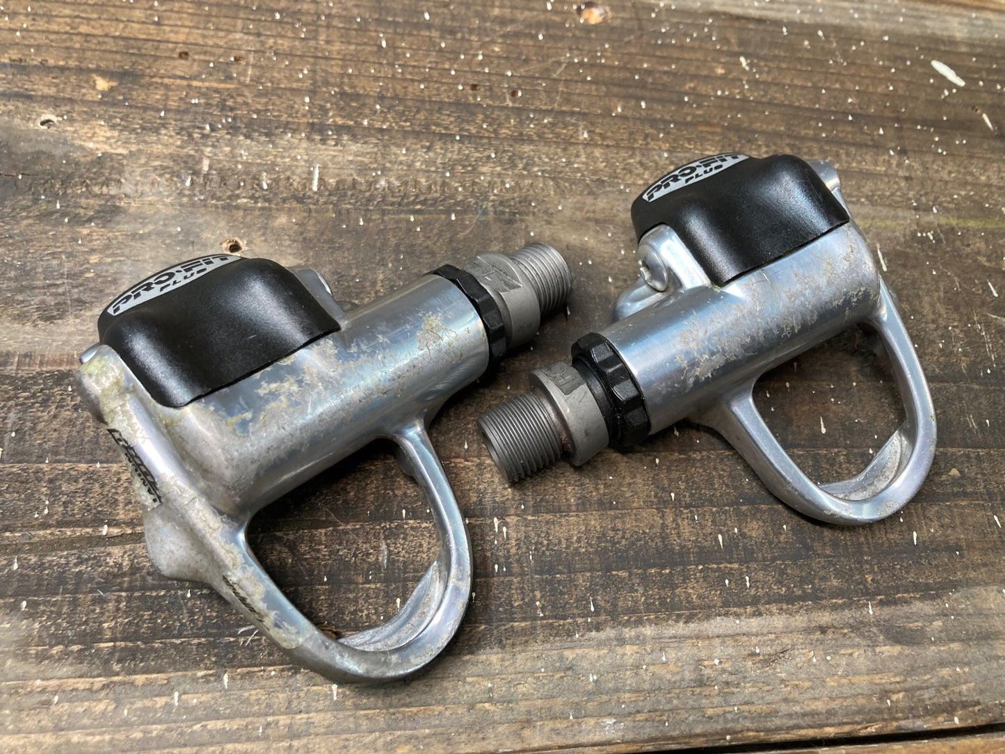 IN817 カンパニョーロ Campagnolo レコード RECORD プロフィット PRO FIT ビンディングペダル チタンシャフト