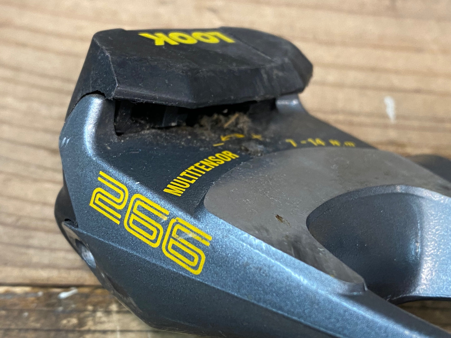 IQ798 ルック LOOK 266 ビンディングペダル デルタクリート クロモリシャフト