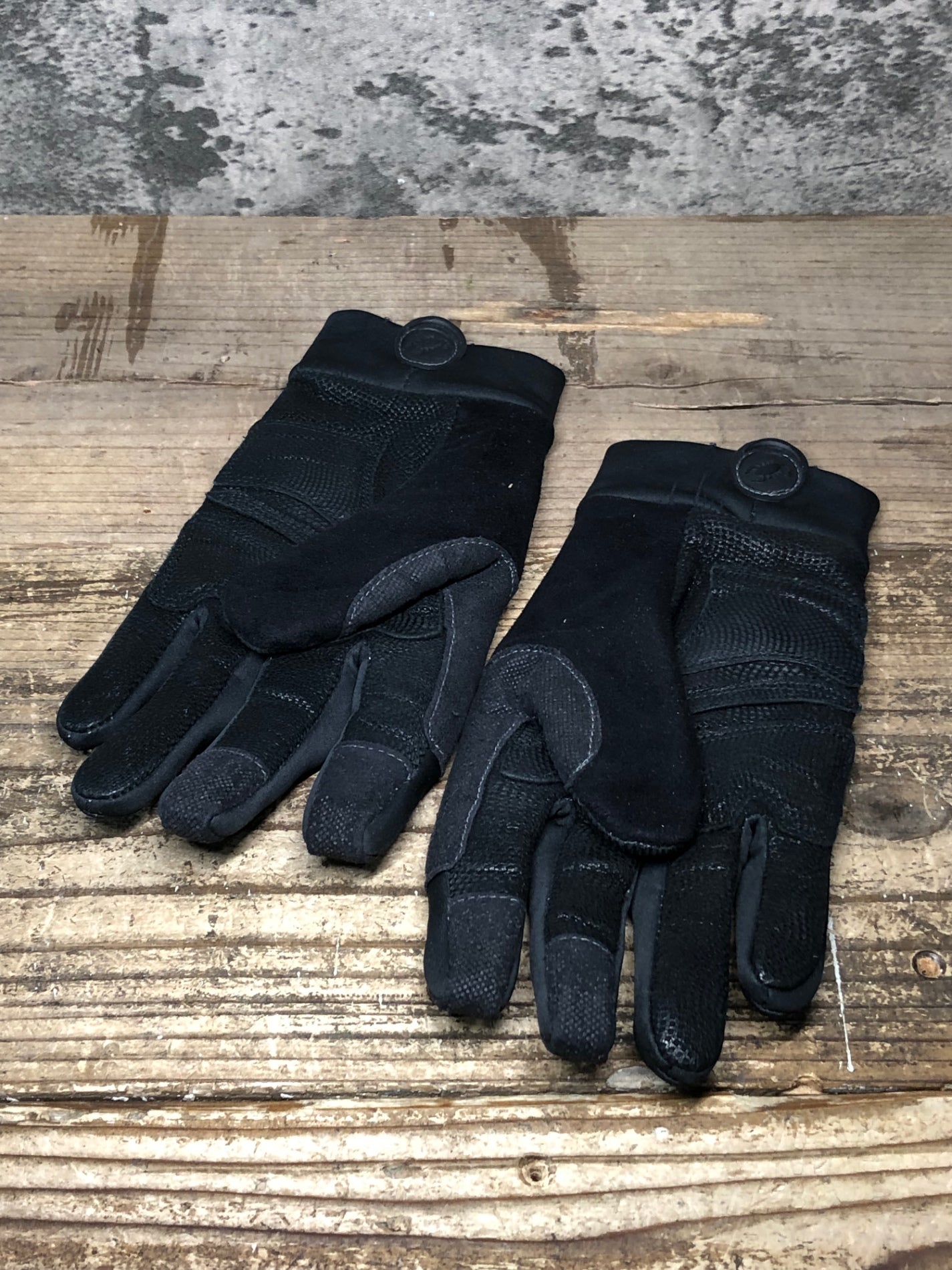 JC155 カステリ CASTELLI 長指 グローブ 黒 M 裏起毛