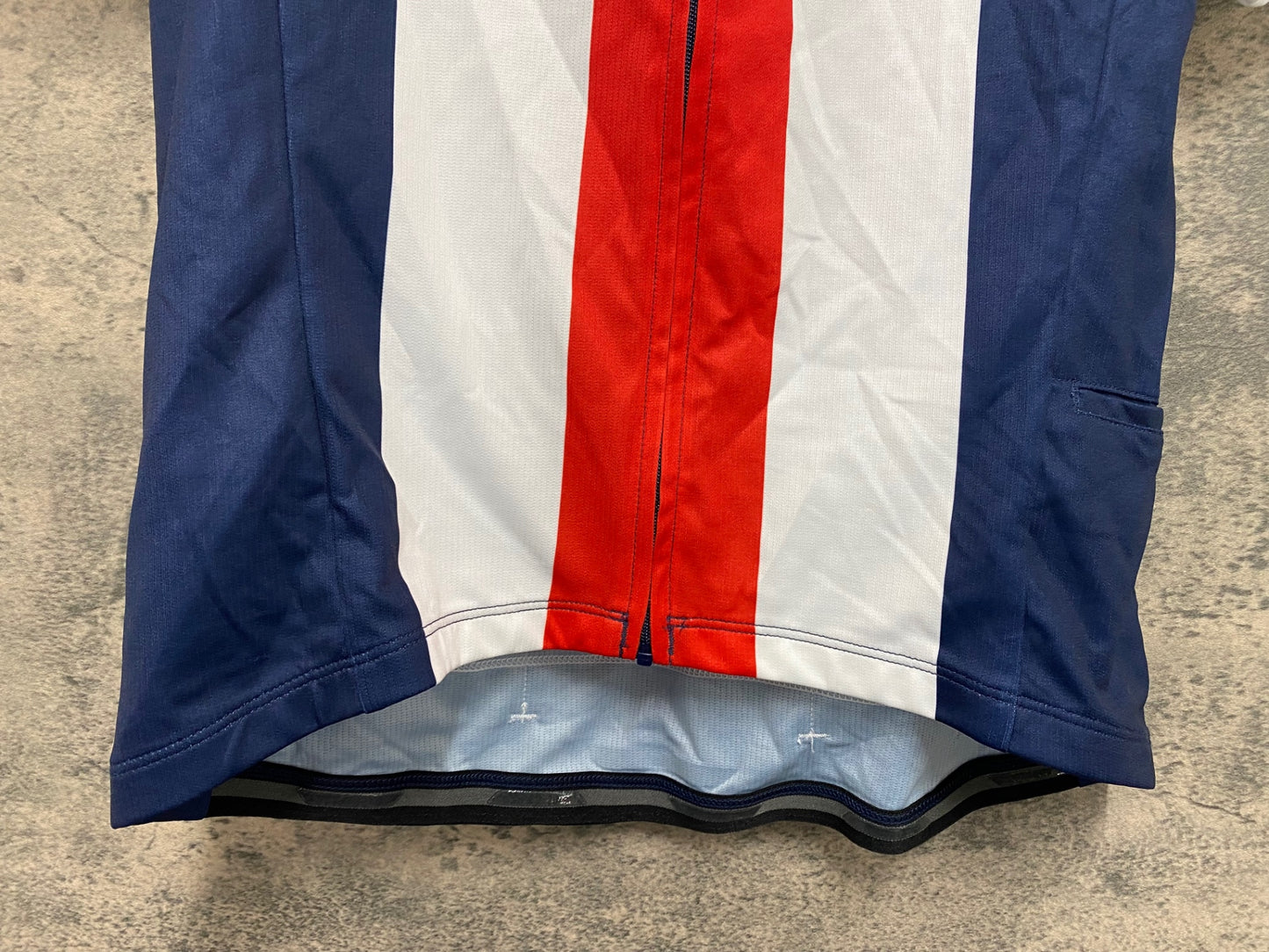 IT495 ボントレガー BONTRAGER 半袖 サイクルジャージ ネイビー M TREK