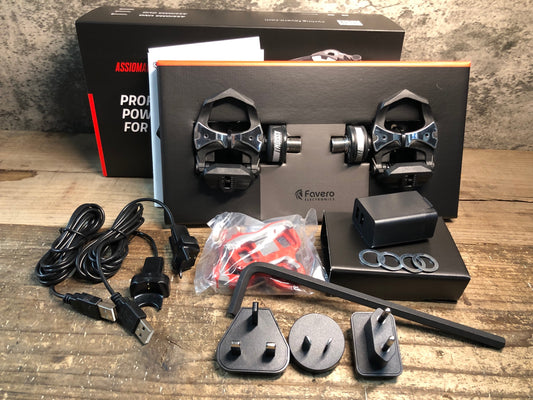 IZ459 ファベロ Favero アシオマ Assioma DUO 両足パワーメーター ビンディングぺダル 未使用