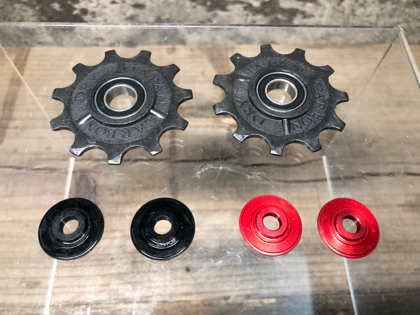 IF586 カーボンドライジャパン CARBON DRY JAPAN CDJ プーリーセット R8150用 ハイブリッドベアリング 11T 12S