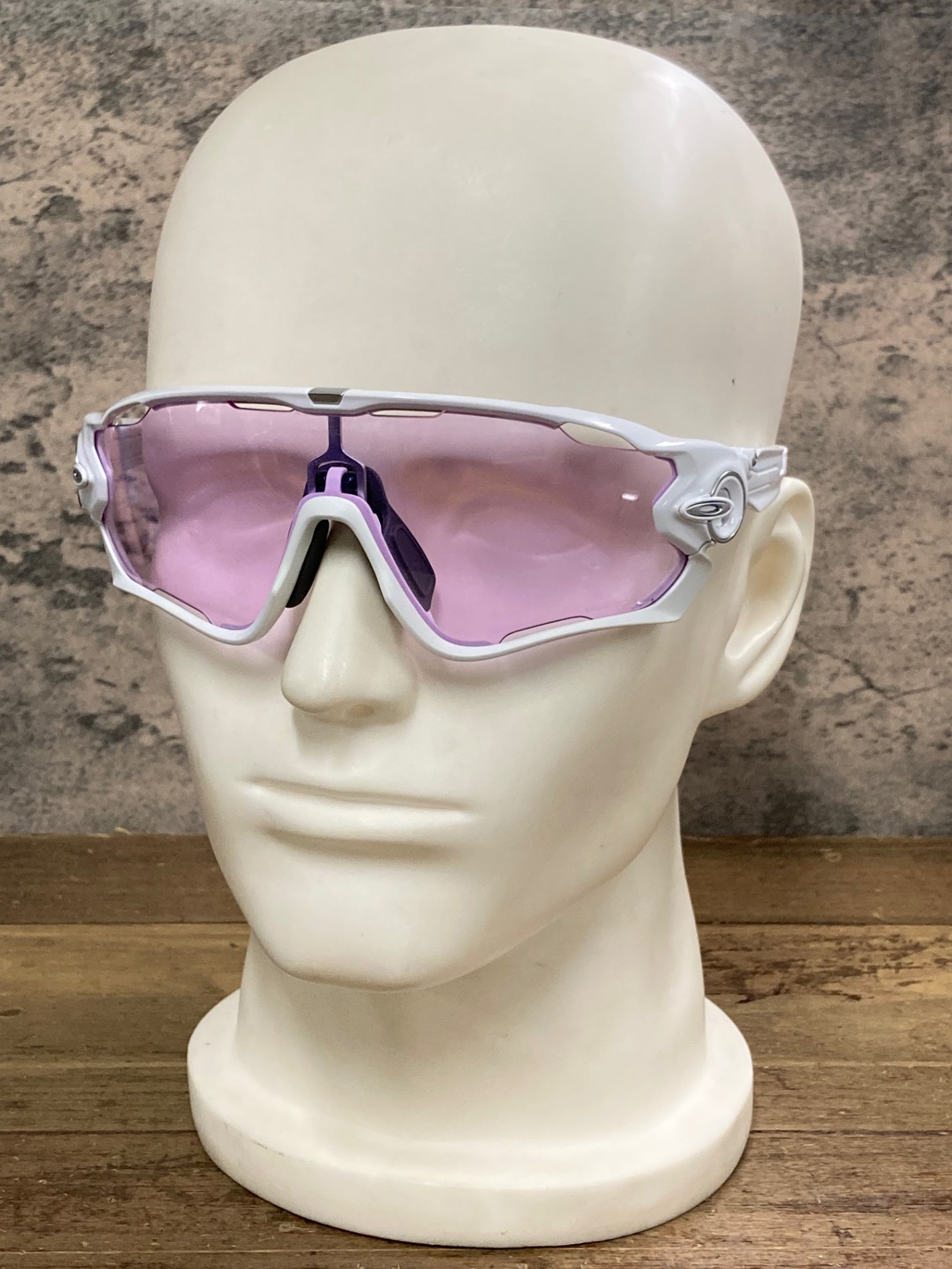IY831 オークリー OAKLEY ジョウブレーカー JAW BREAKER サングラス アイウェア 白 PRIZM ローライト レンズ傷