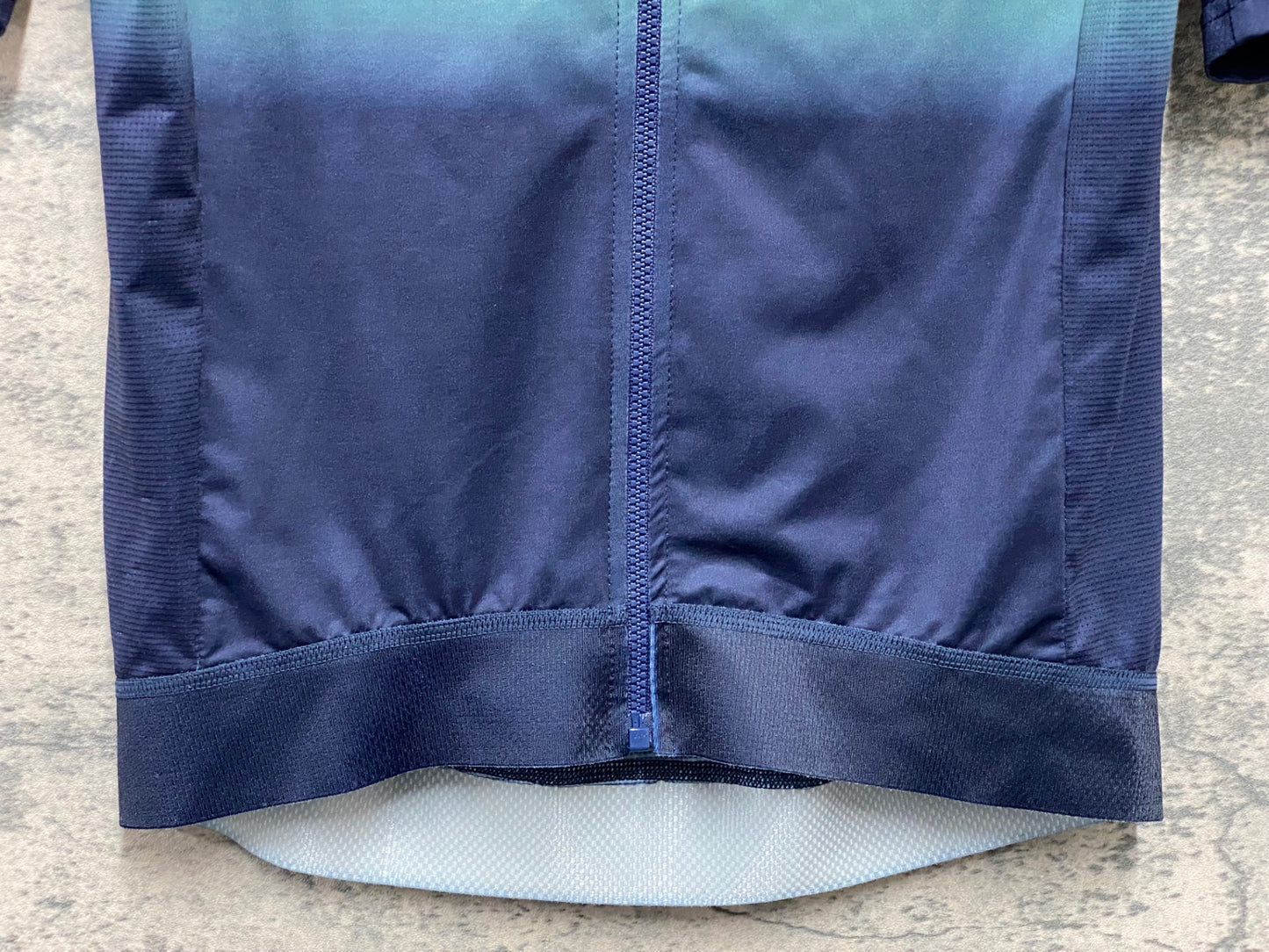 JD924 ポールスミス Paul Smith 半袖 サイクルジャージ 紺 総柄 M