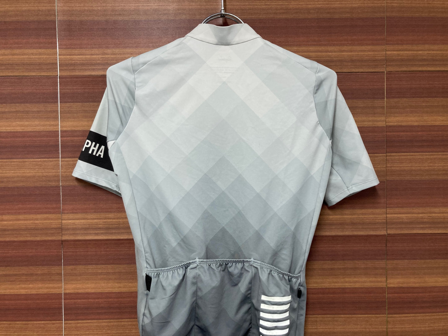 IK305 ラファ RAPHA PRO TEAM MID WEIGHT JERSEY サイクルジャージ 半袖 XS グレー
