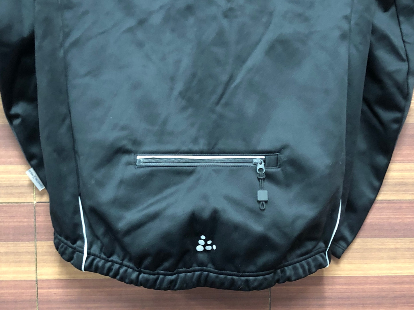 IR217 クラフト CRAFT 長袖サイクルジャケット 黒 XS 裏起毛