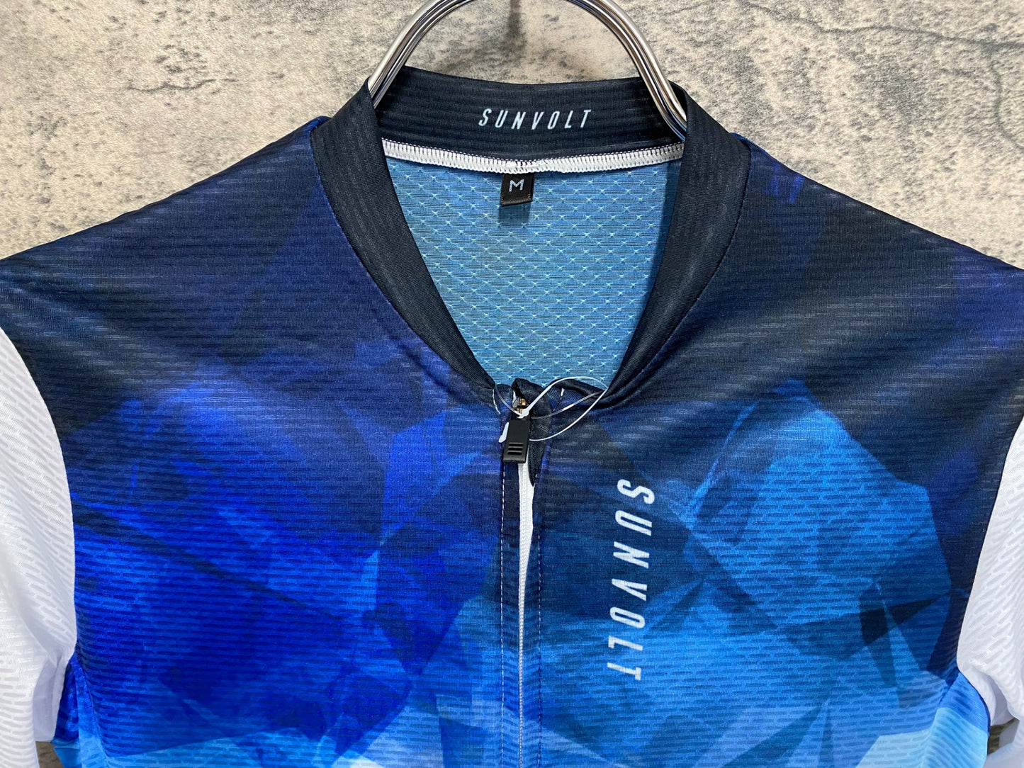 IW622 サンボルト SUNVOLT 半袖サイクルジャージ 青 M ※未使用