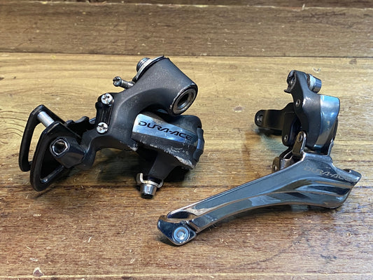 HD566 シマノ SHIMANO デュラエース DURA-ACE FD-7900 RD-7900 変速2点セット バンド式 φ34.9