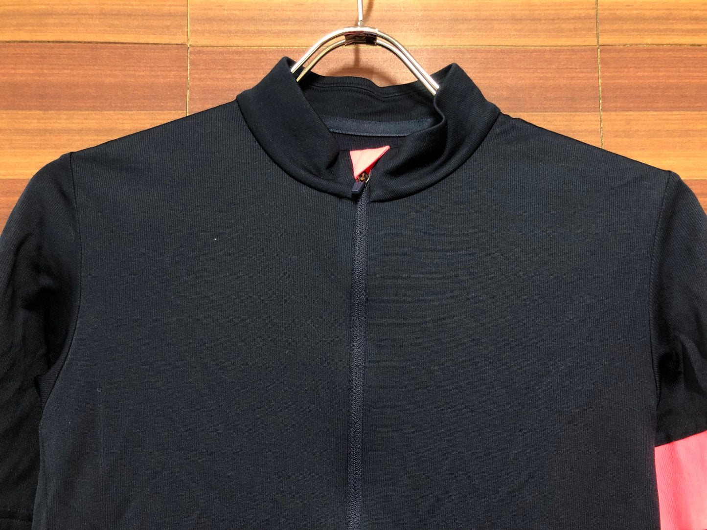 IK492 ラファ Rapha SS CLASSIC JERSEY Ⅱ 半袖 サイクルジャージ 紺 M ※動物の毛