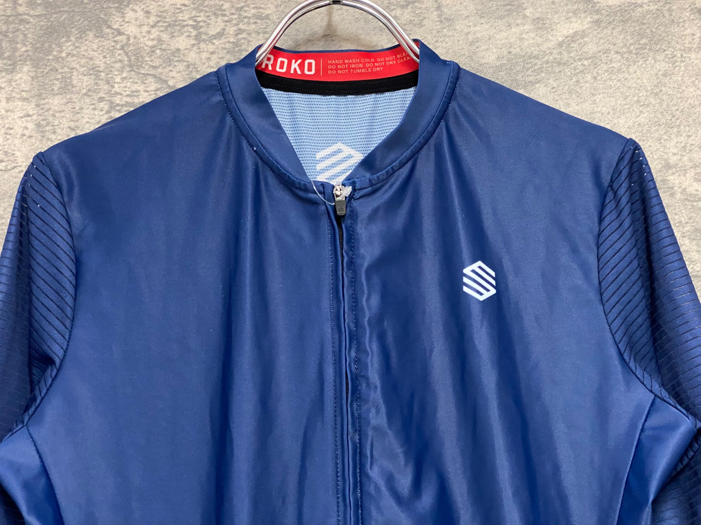 JB360 シロコ SIROKO 半袖 サイクルジャージ 紺 S