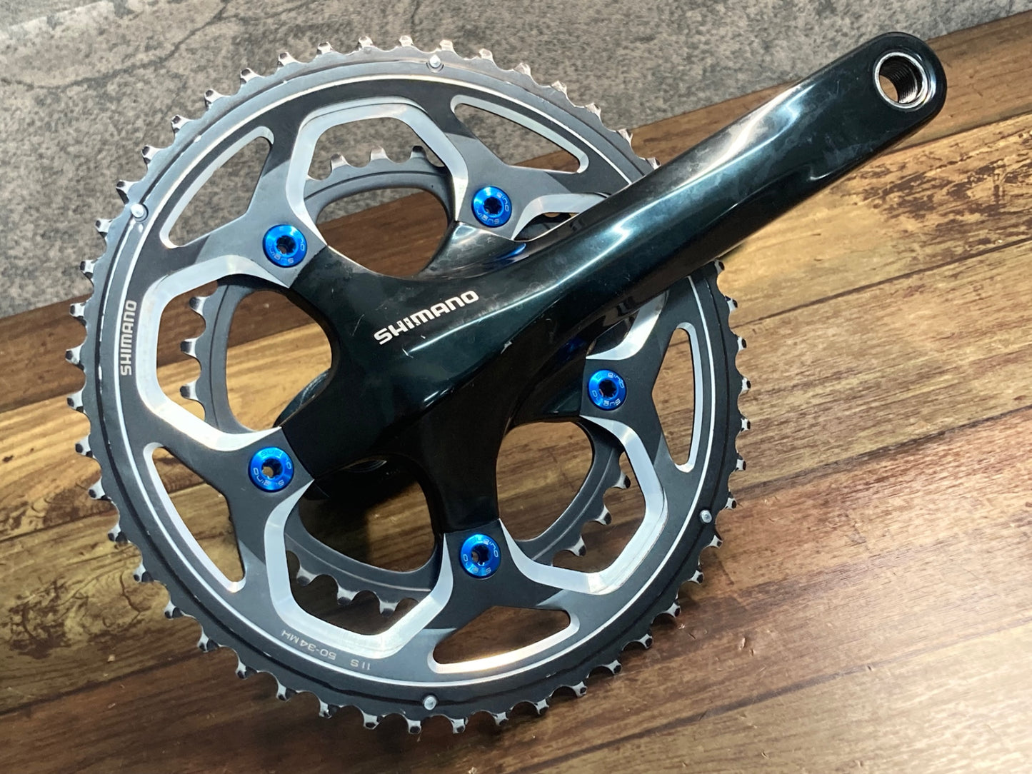IU862 シマノ SHIMANO FC-RS500 クランクセット 172.5mm 50/34T