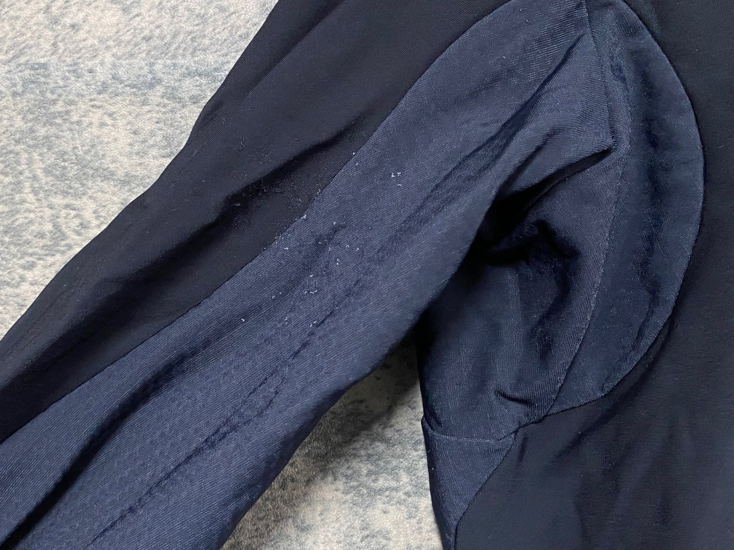 IW476 アソス Assos EVO7 RXQ 607 長袖 サイクルジャージ 黒 M 裏起毛 ※脇下ゴム切れ