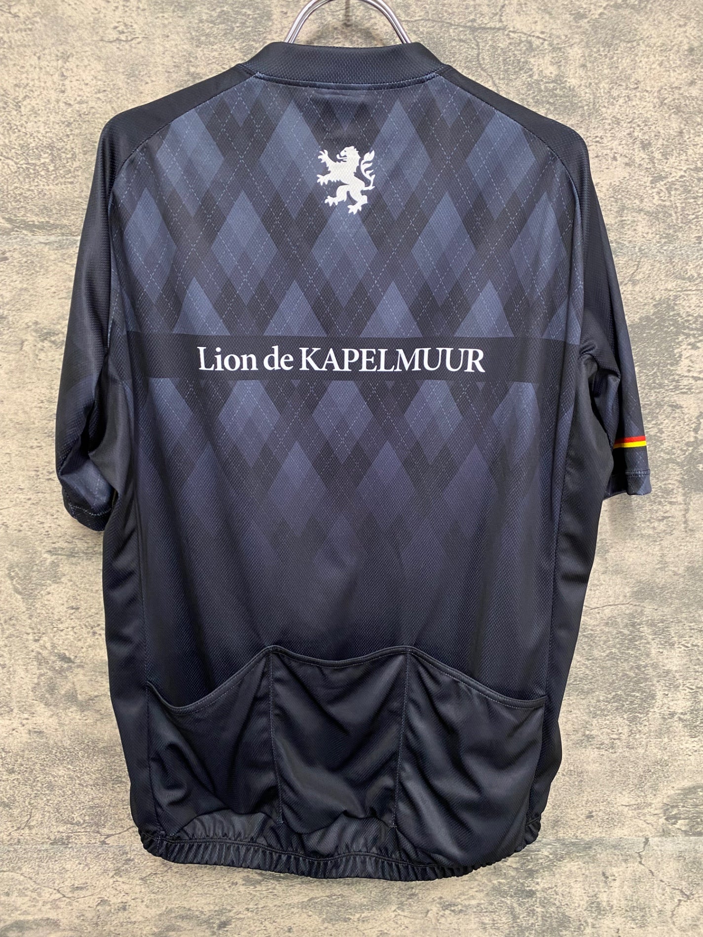 IX626 カペルミュール KAPELMUUR 半袖 サイクルジャージ 黒 WL