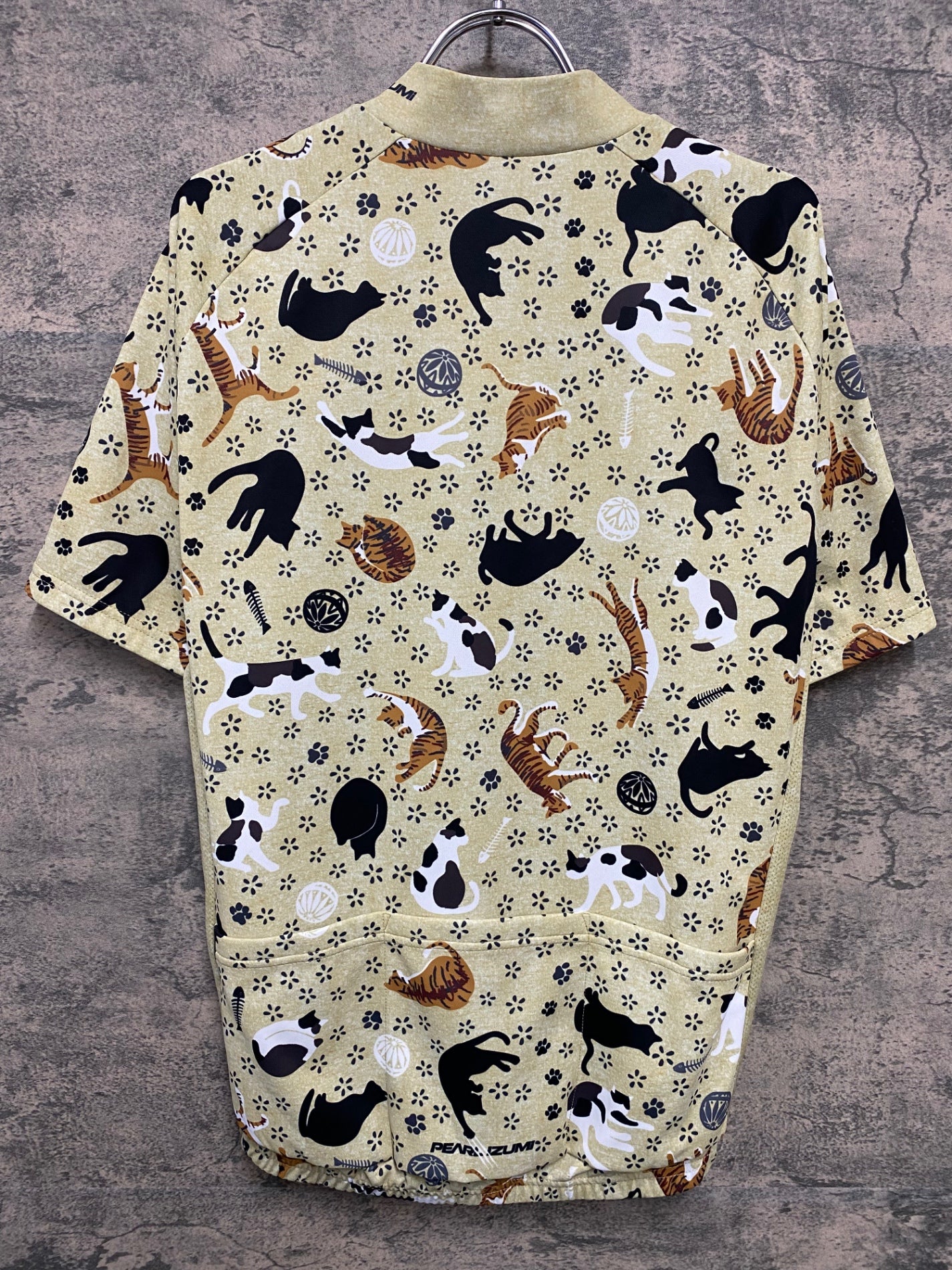 JB660 パールイズミ PEARL iZUMi 半袖 サイクルジャージ 猫 XL