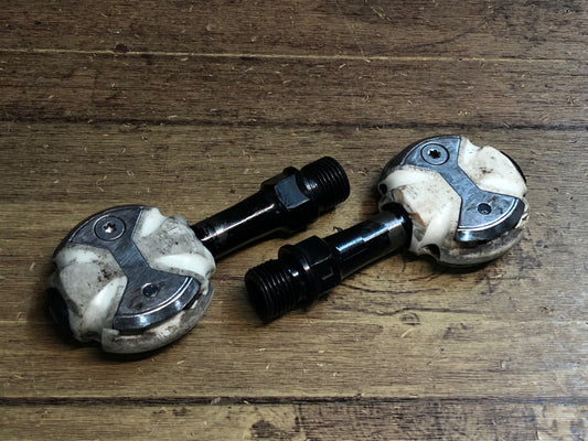 IH261 スピードプレイ SPEEDPLAY ビンディングペダル クロモリ 白