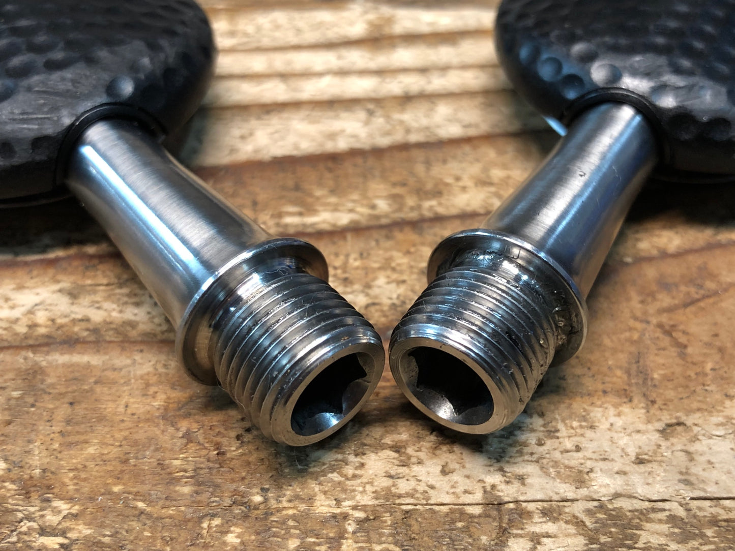 IL554 ワフー Wahoo スピードプレイ SPEEDPLAY AERO ビンディングペダル ステンレスシャフト クリート付き