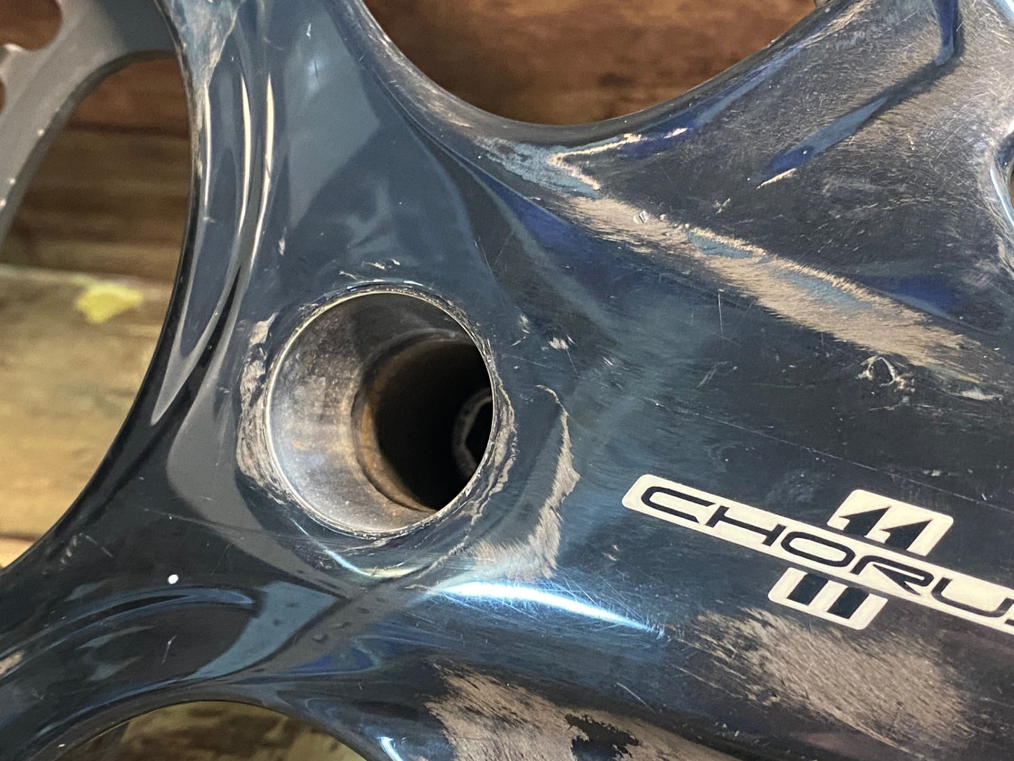 IL170 カンパニョーロ CAMPAGNOLO コーラス CHORUS クランクセット 11S 53/39T 172.5mm ※ウェーブワッシャー無し