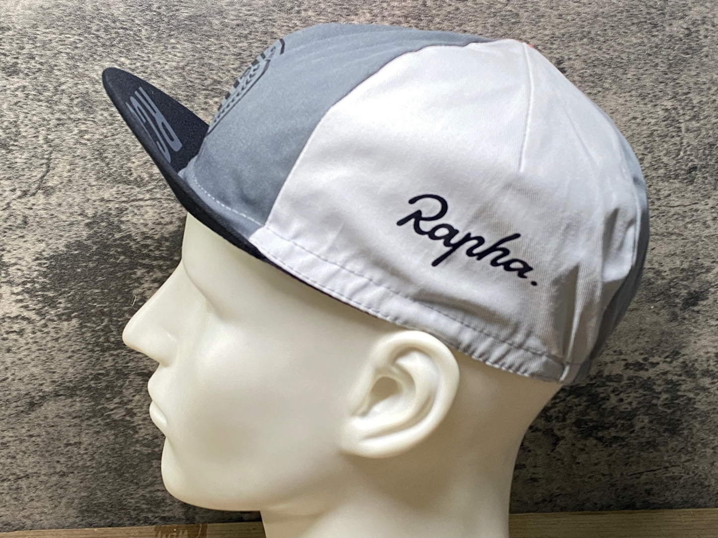 IT270 ラファ Rapha サイクルキャップ 黒 ピンク グレー フリーサイズ RCC