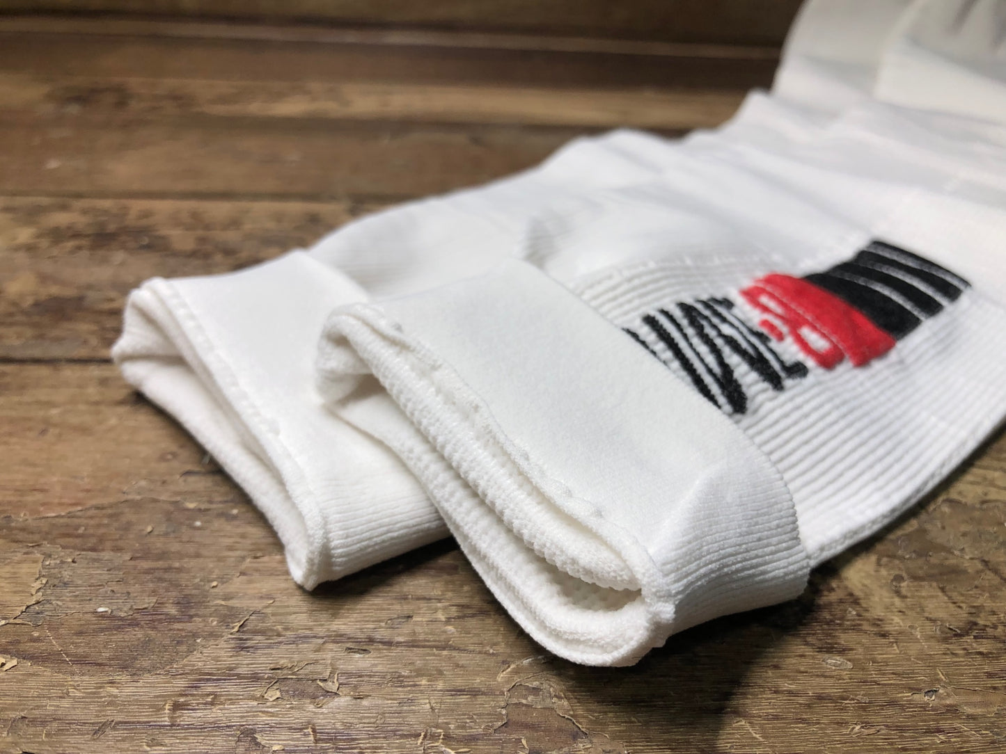 HO775 ビエンメ BIEMME 16SS SEAMLESS レッグウォーマー LEGWARMER WHITE 白 M/L