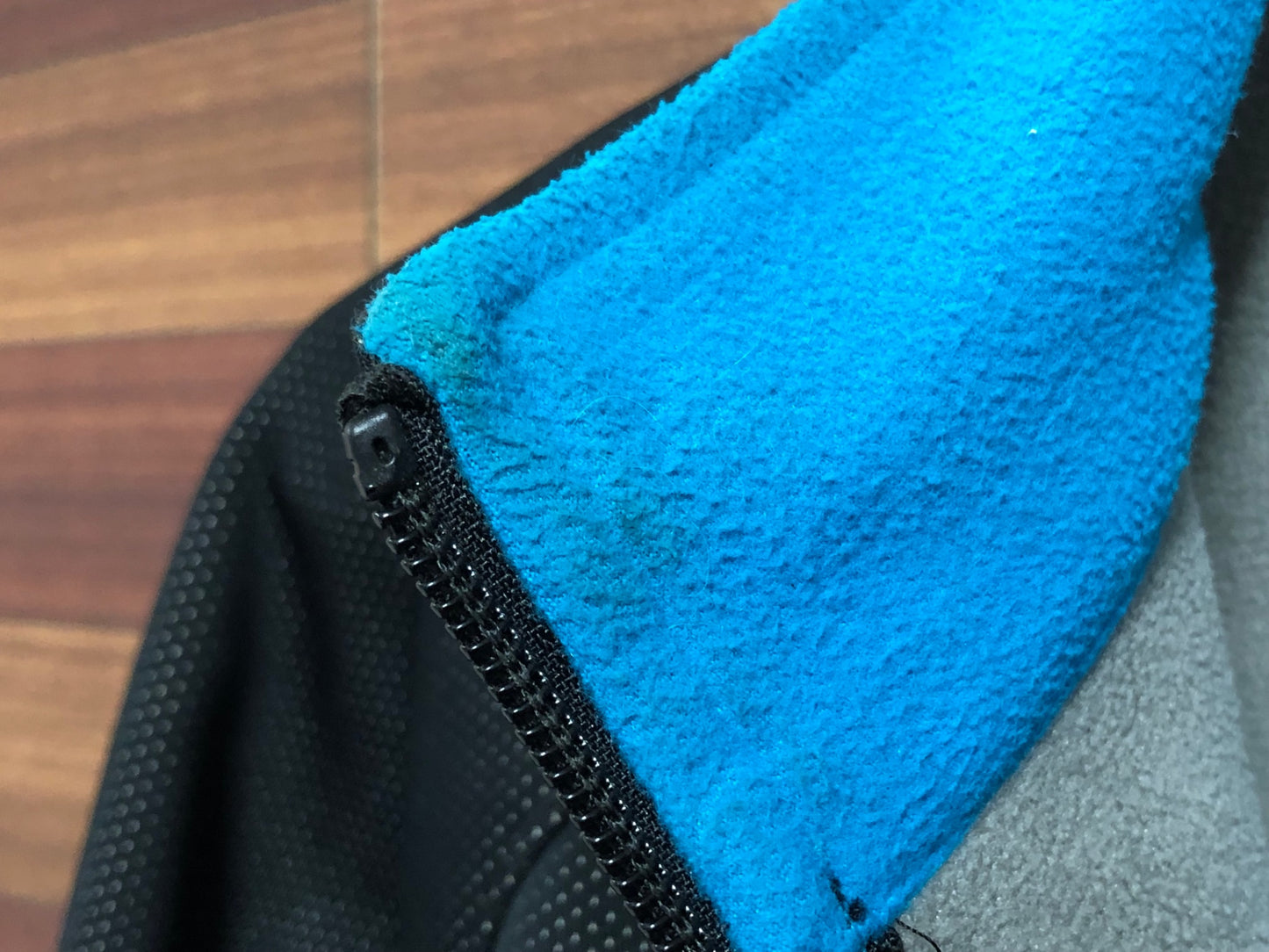 IM788 パールイズミ PEARL iZUMi 長袖 サイクルジャケット 黒 水色 S 裏起毛 WINDBREAK