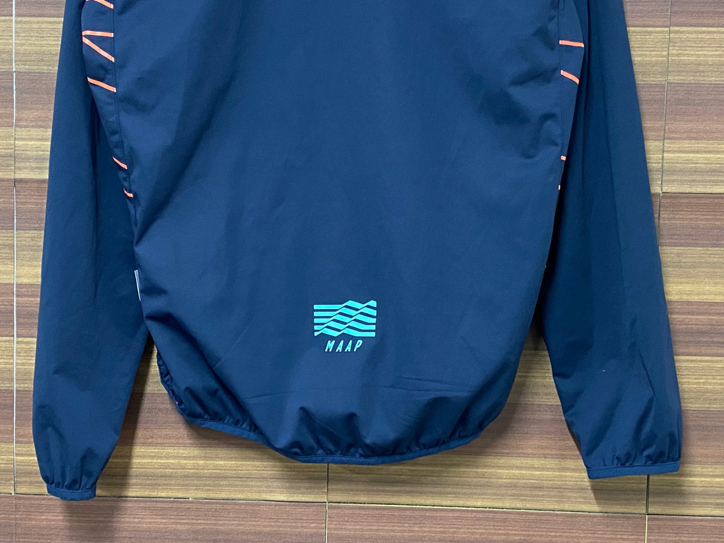 IM864 マープ MAAP 長袖 ウィンドブレーカー L 紺