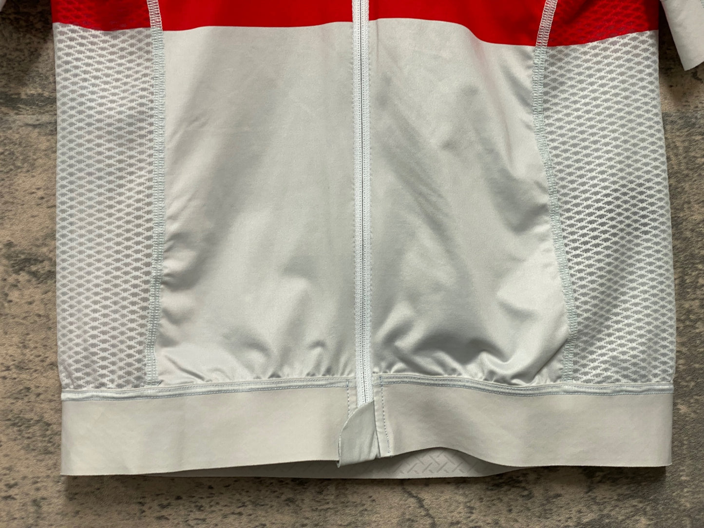 JD923 パスノーマルスタジオ PAS NORMAL STUDIOS 半袖 サイクルジャージ 薄水 赤 レディース S