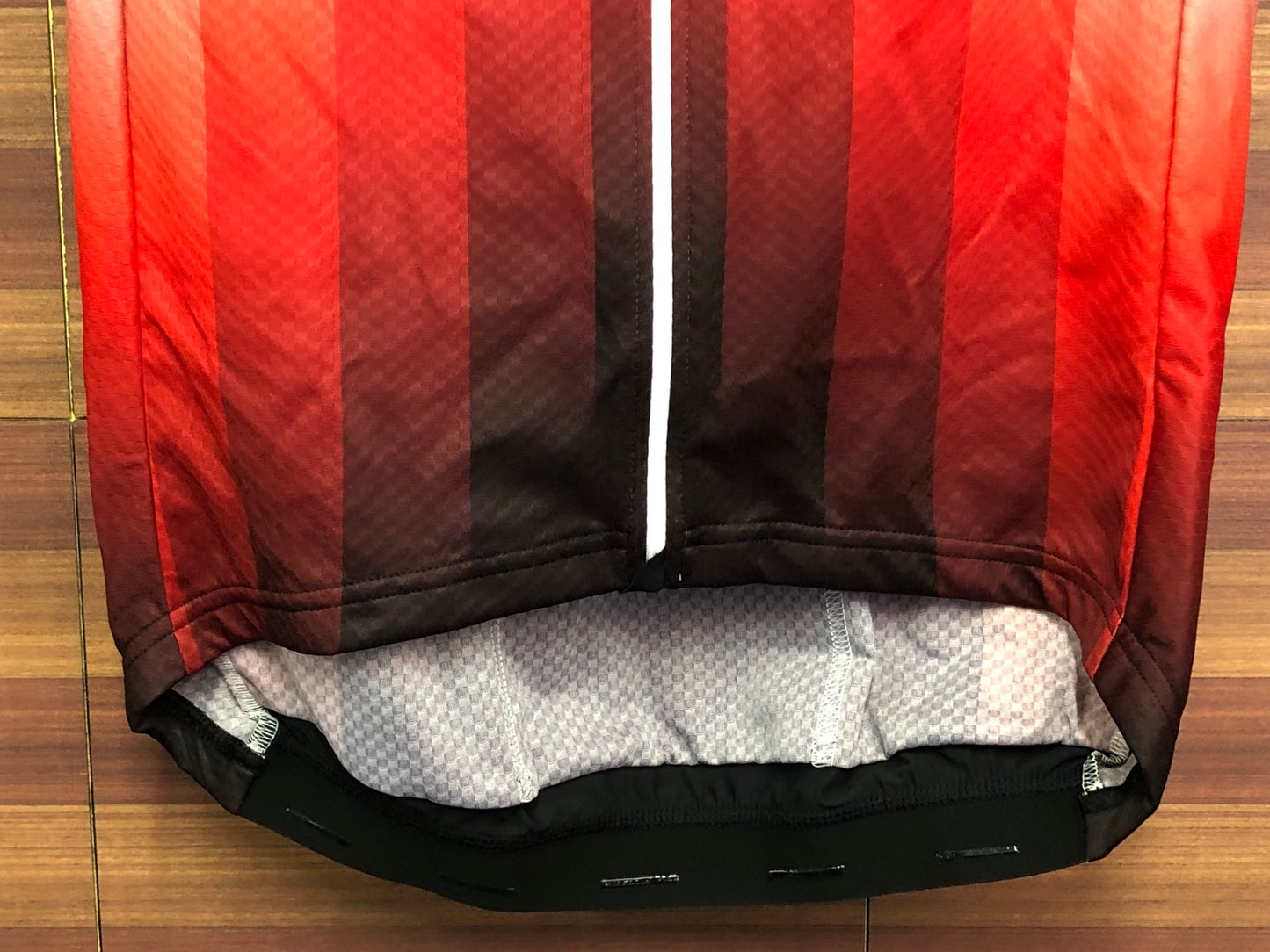 IS959 アソス Assos MILLE GT 半袖 サイクルジャージ 白 赤 黒 L ※タグカット