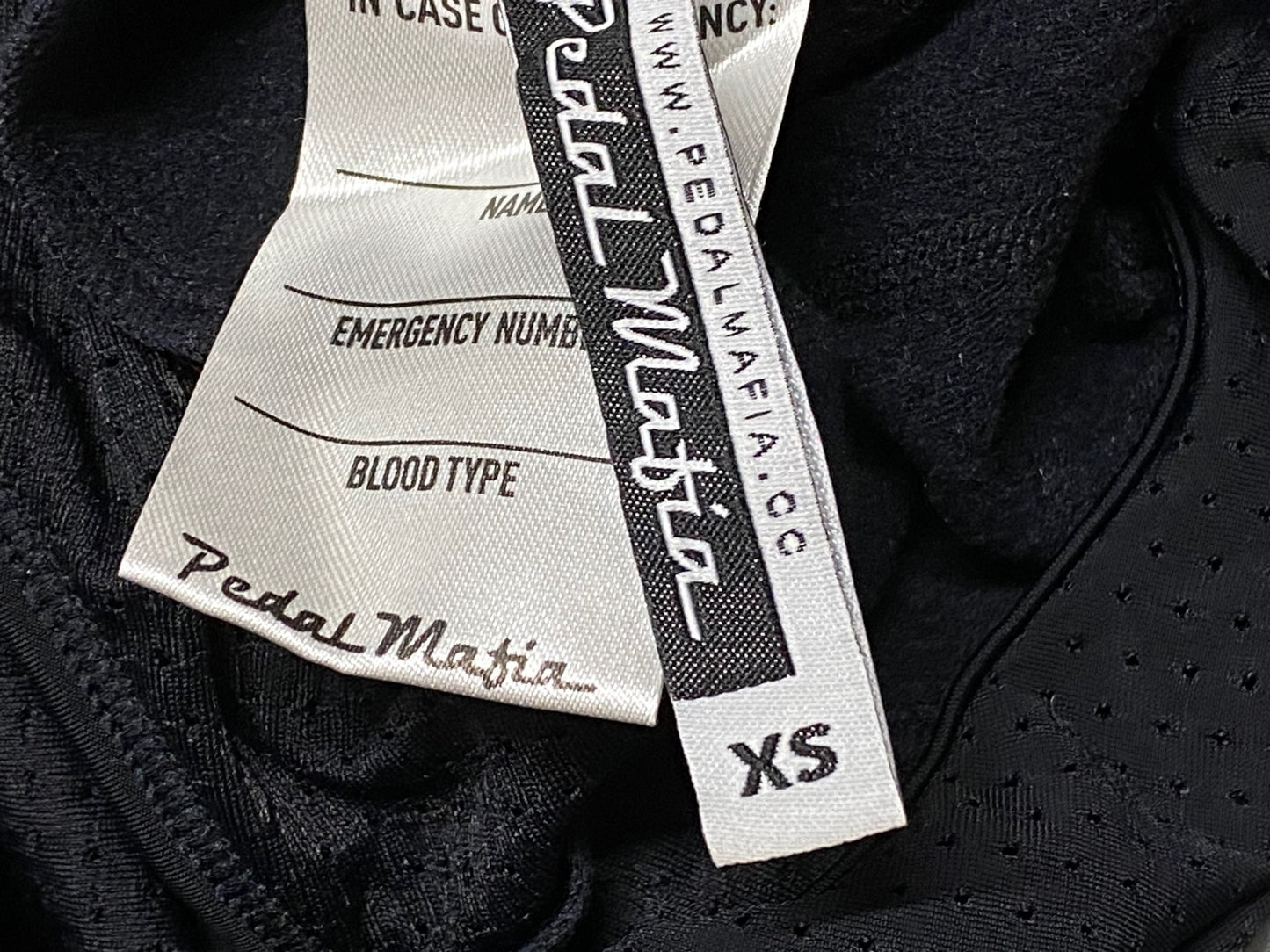 IR084 ペダルマフィア Pedal Mafia ビブタイツ 黒 レディース XS 裏起毛