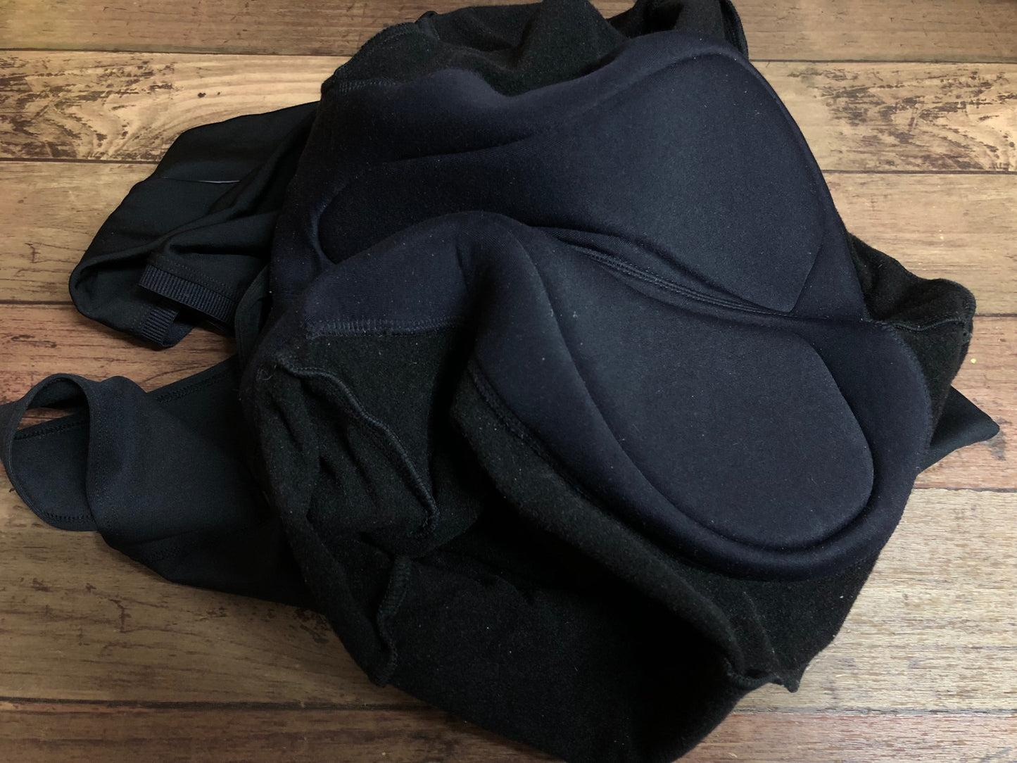 IL734 ラファ RAPHA CORE CARGO WINTER TIGHTS WITH PAD ビブタイツ 裏起毛 黒 Lサイズ