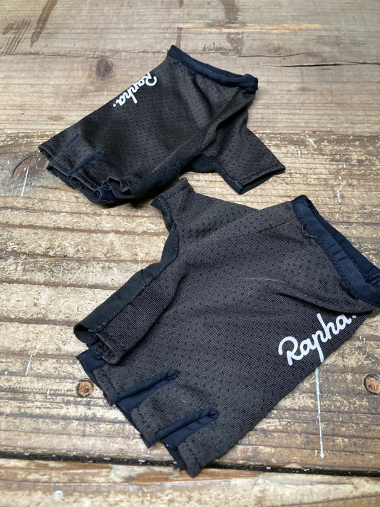 JB118 ラファ Rapha CORE MITTS 指切り グローブ 黒