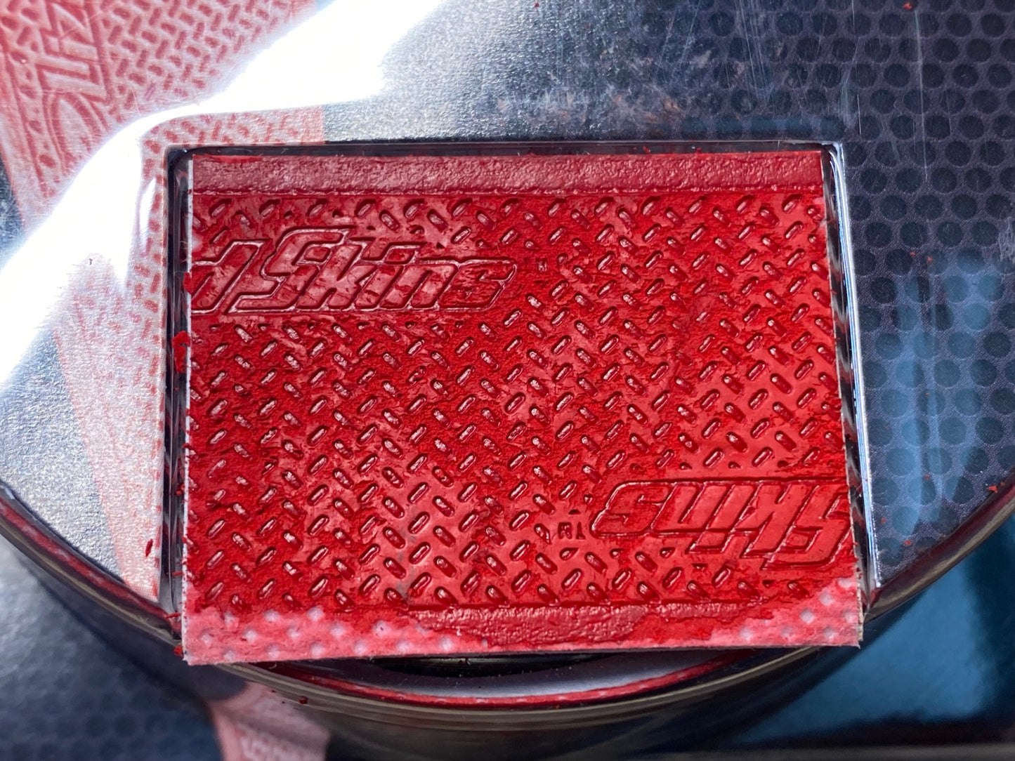 JD594 リザードスキンズ Lizard Skins DSP バーテープ 赤 2.5mm