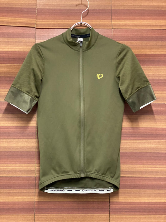 IV372 パールイズミ PEARL iZUMi 半袖 サイクルジャージ カーキ M