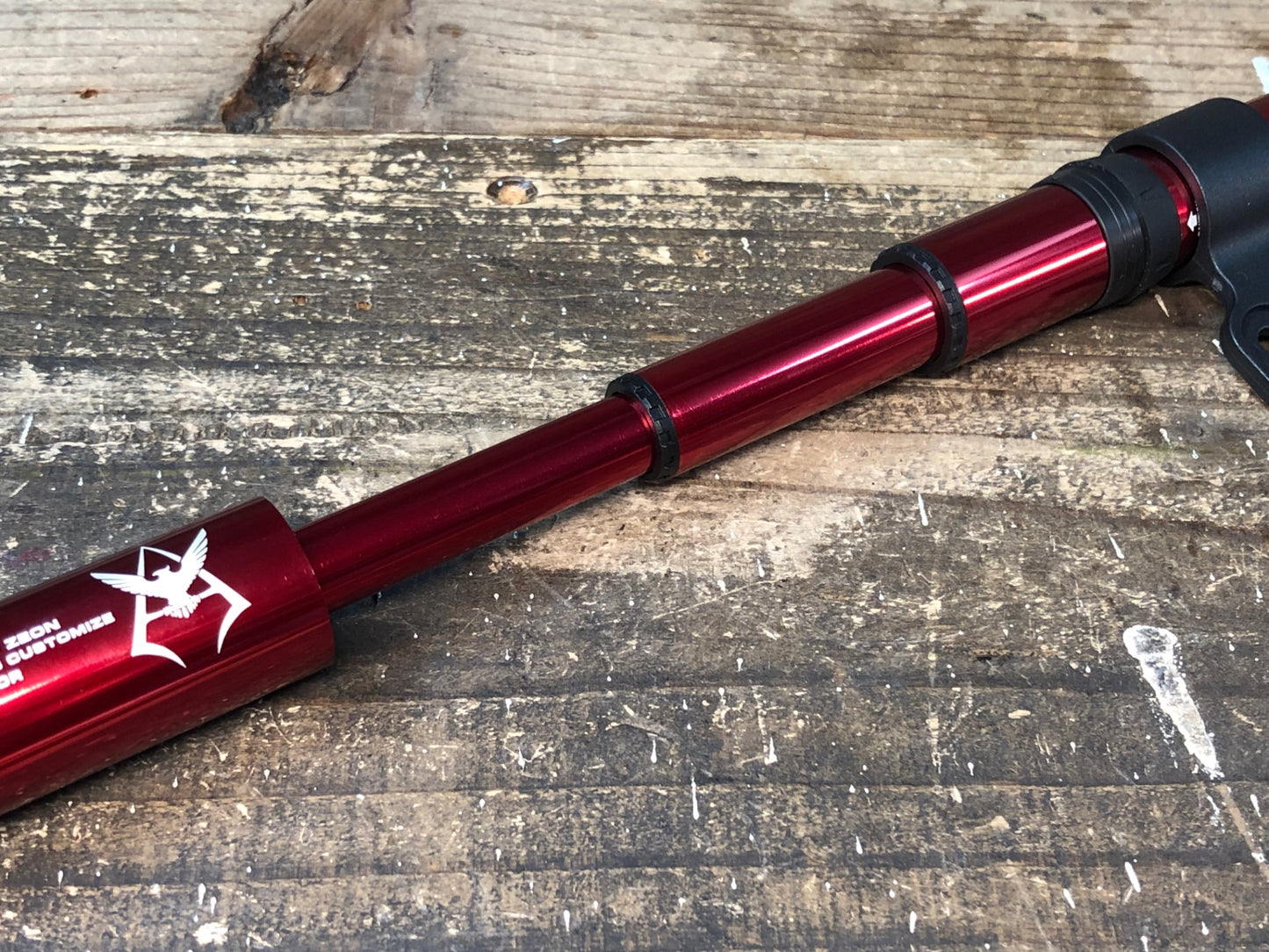 IW103 プレミアム バンダイ PREMIUM BANDAI ZEONIC社製 シャア専用 携帯ポンプ 空気入れ ZEON レッド