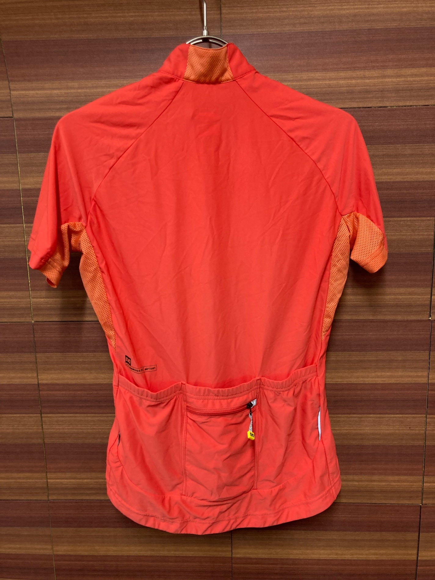 IU827 マヴィック MAVIC 半袖 サイクルジャージ オレンジ レディース M