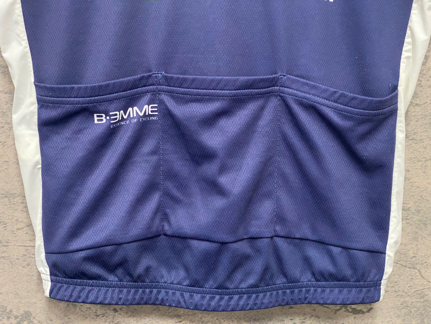 IZ357 ビエンメ BEMME 半袖 サイクルジャージ L derosa ネイビー