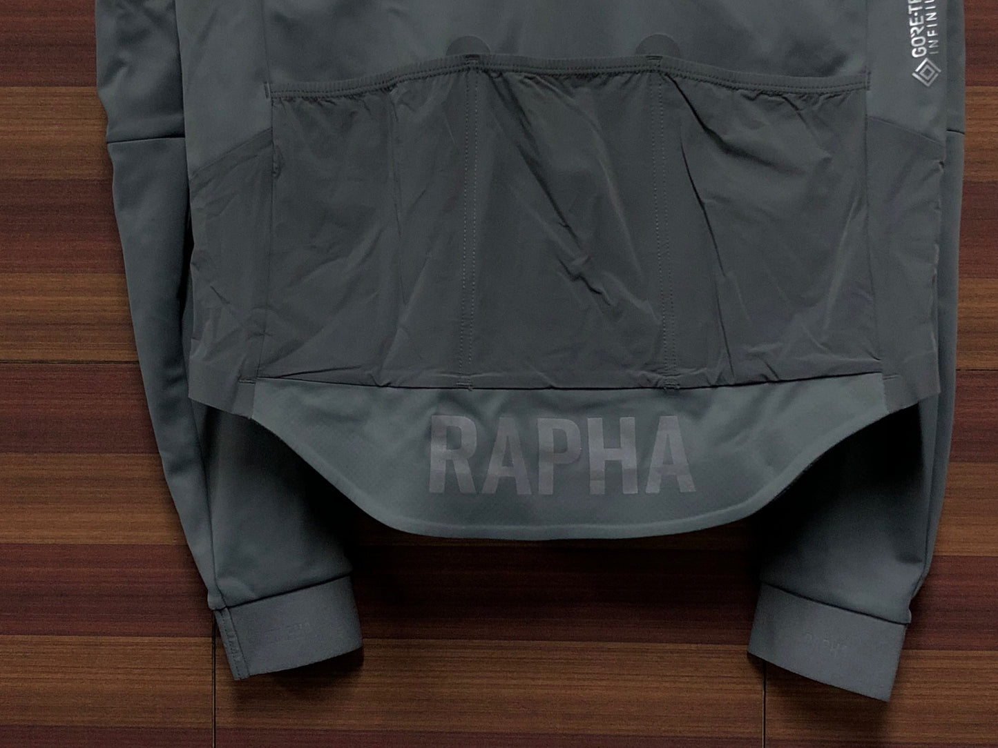 IP096 ラファ Rapha PRO TEAM LONG SLEEVE INFINIUM JERSEY 長袖 サイクルジャージ グレー M GORE-TEX INFINIUM