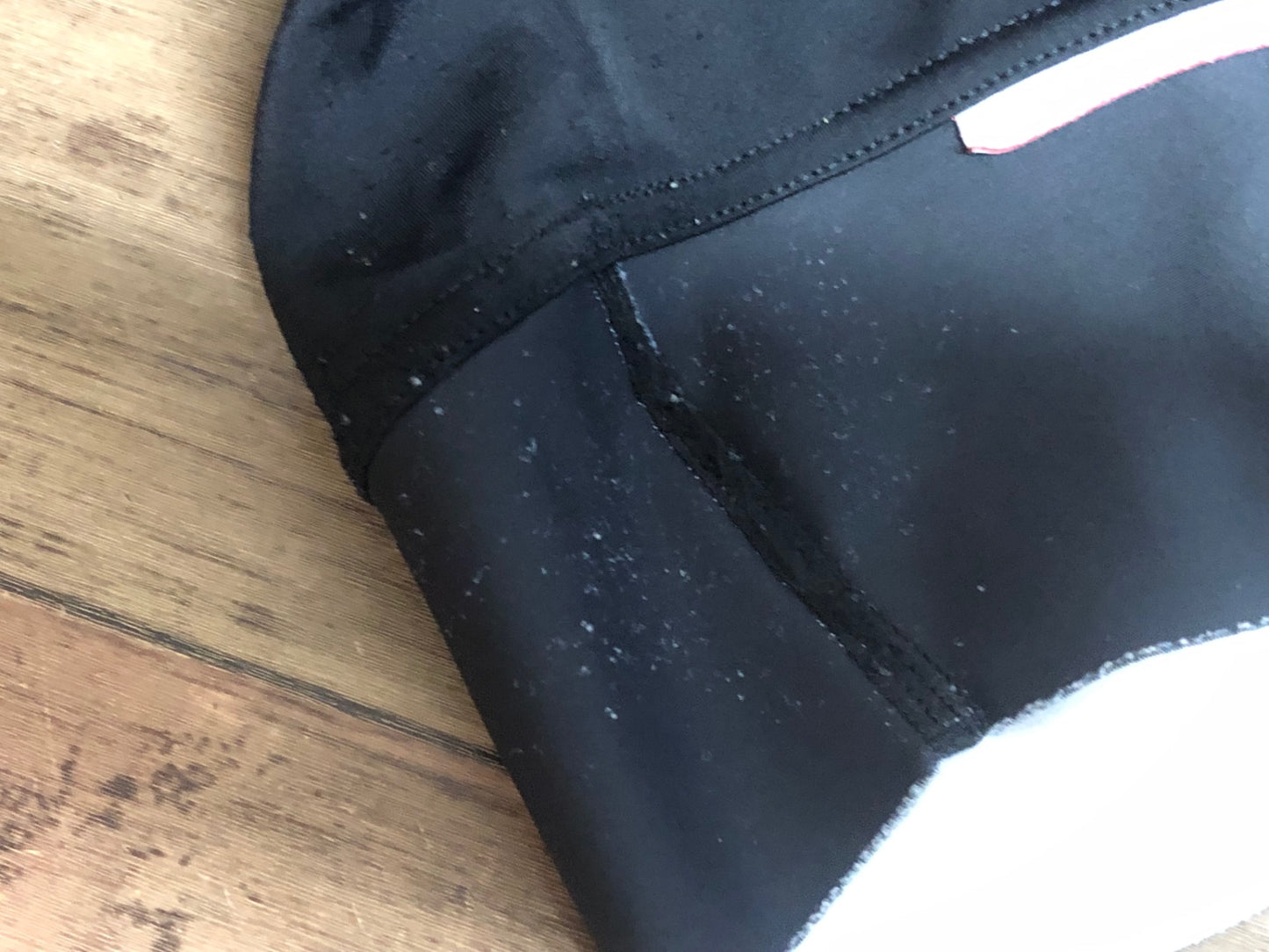 IN880 レッドホワイト Red White ビブショーツ 黒 ※サイズ不明、タグカット