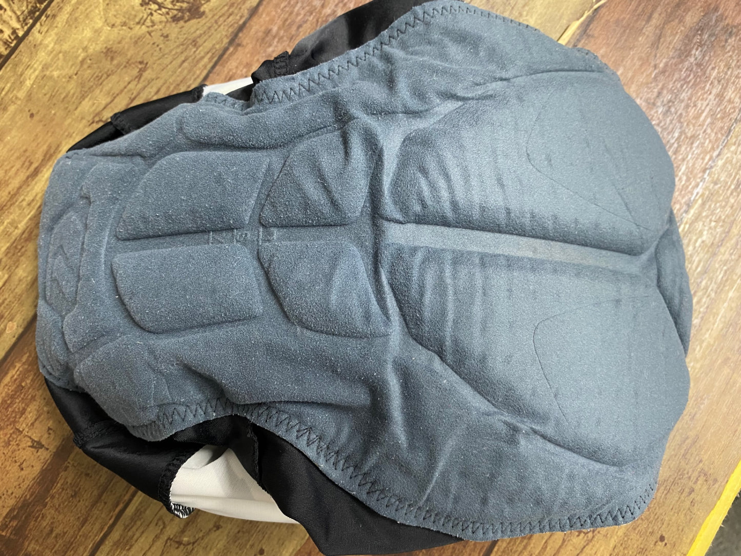 JB659 デコジャ DECOJA 半袖 サイクルジャージ レーサーパンツ 上下セット 黒 総柄 XL