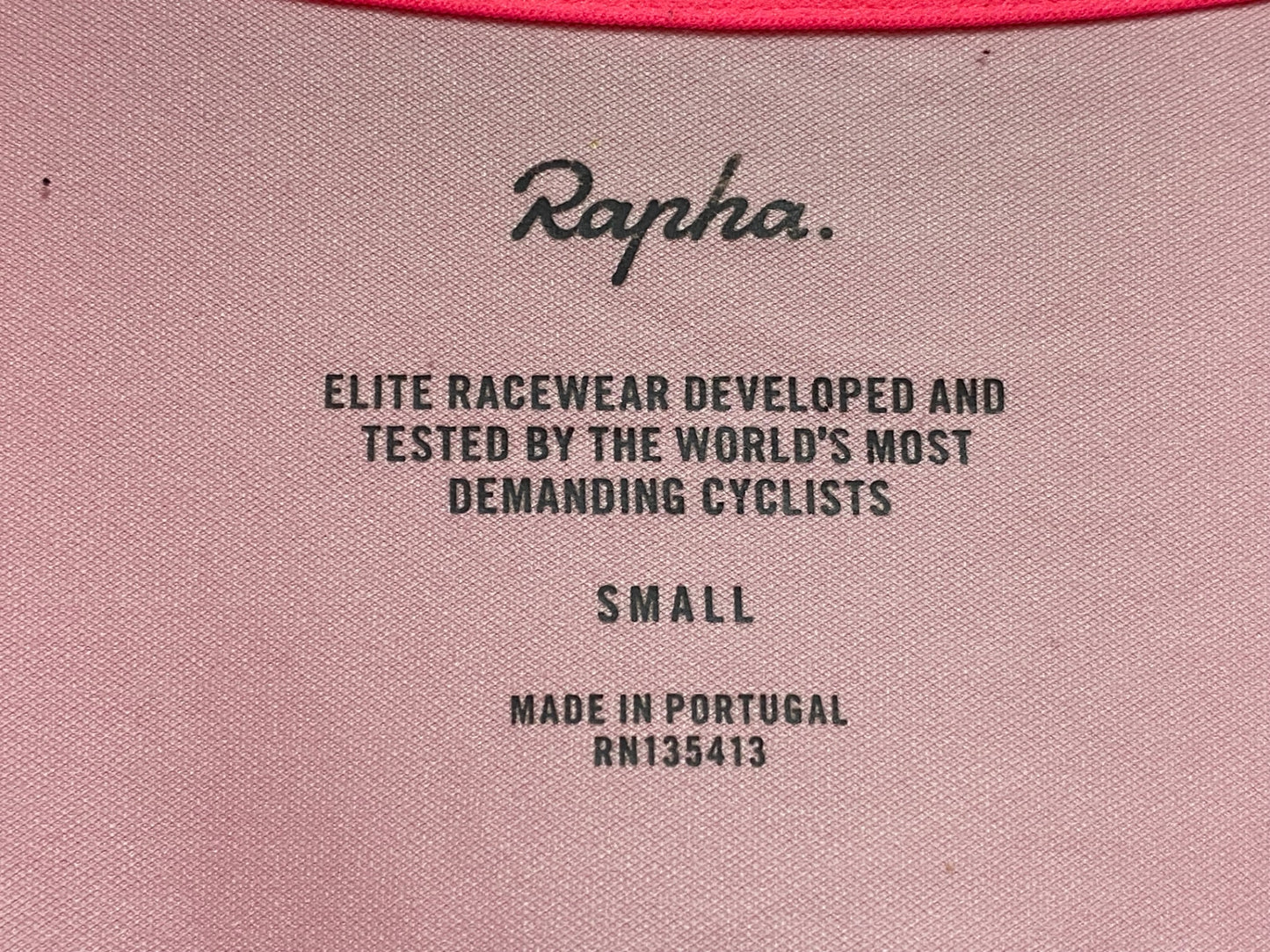 JB922 ラファ Rapha RCC PRO TEAM LONG SLEEVE MIDWEIGHT JERSEY 長袖 サイクルジャージ ピンク S