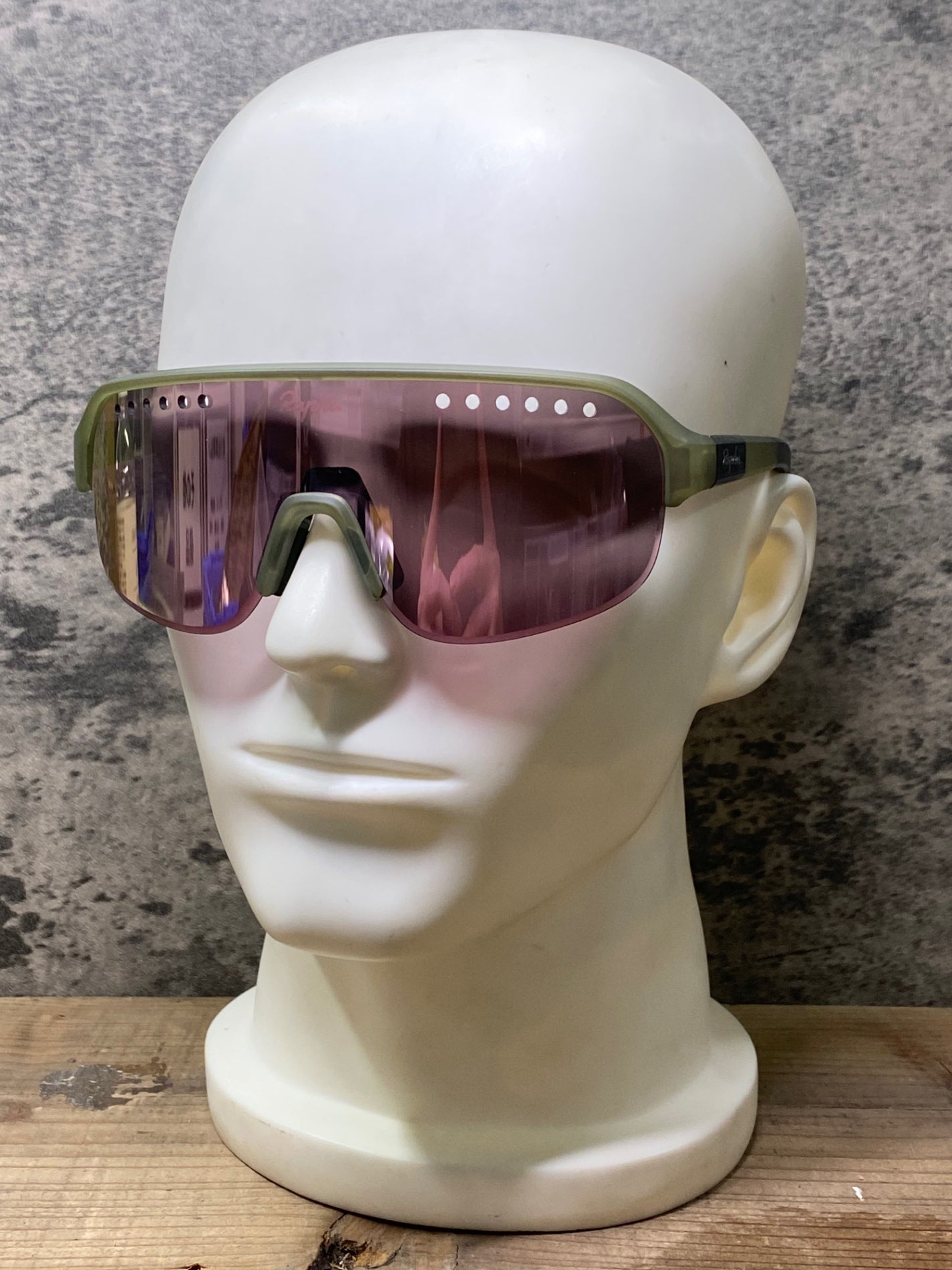 IN307 ラファ Rapha PERFORMANCE EYEWEAR サングラス アイウェア グリーン クリアレンズ付属
