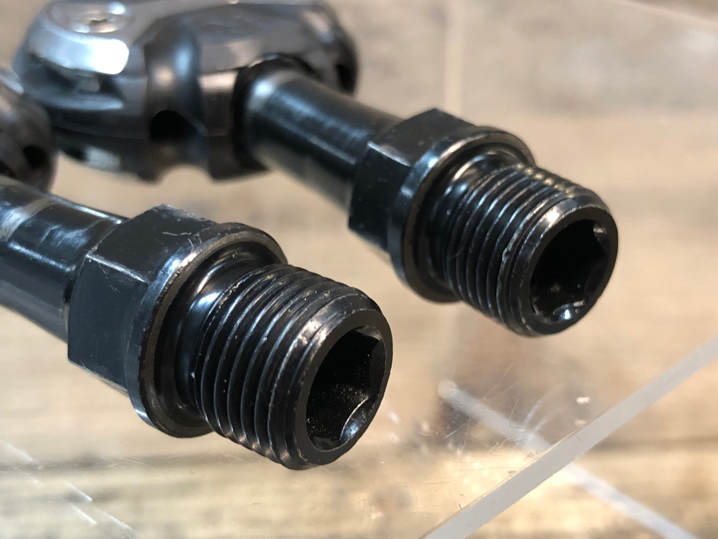 IY272 スピードプレイ SPEEDPLAY ZERO ビンディングペダル 黒 クロモリシャフト