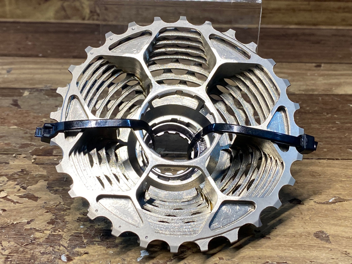 HY054 レーコン RECON 一体型 スプロケット シマノフリー 12-28T シルバー