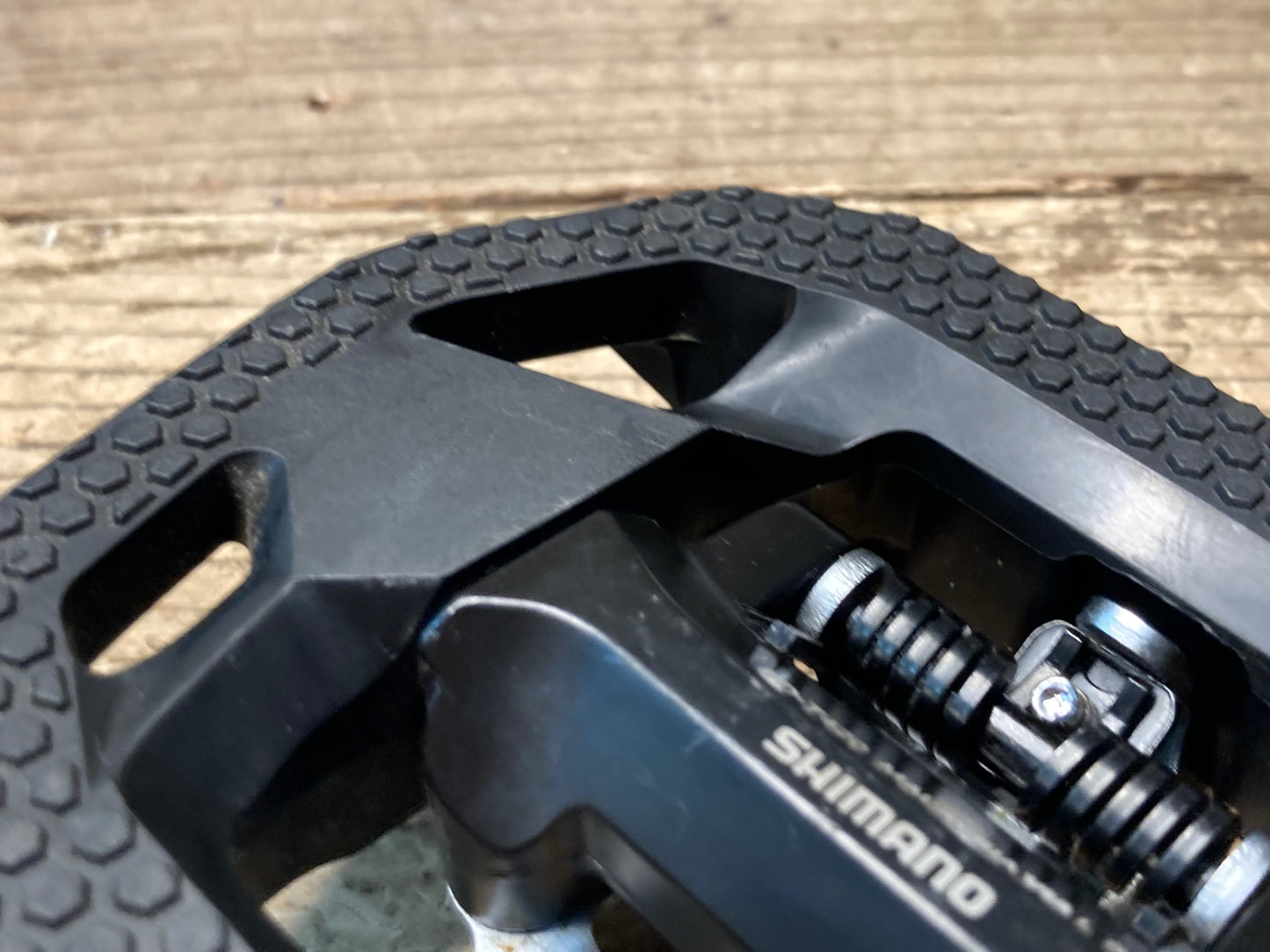 IV132 シマノ SHIMANO PD-T420 片面フラット ビンディングペダル