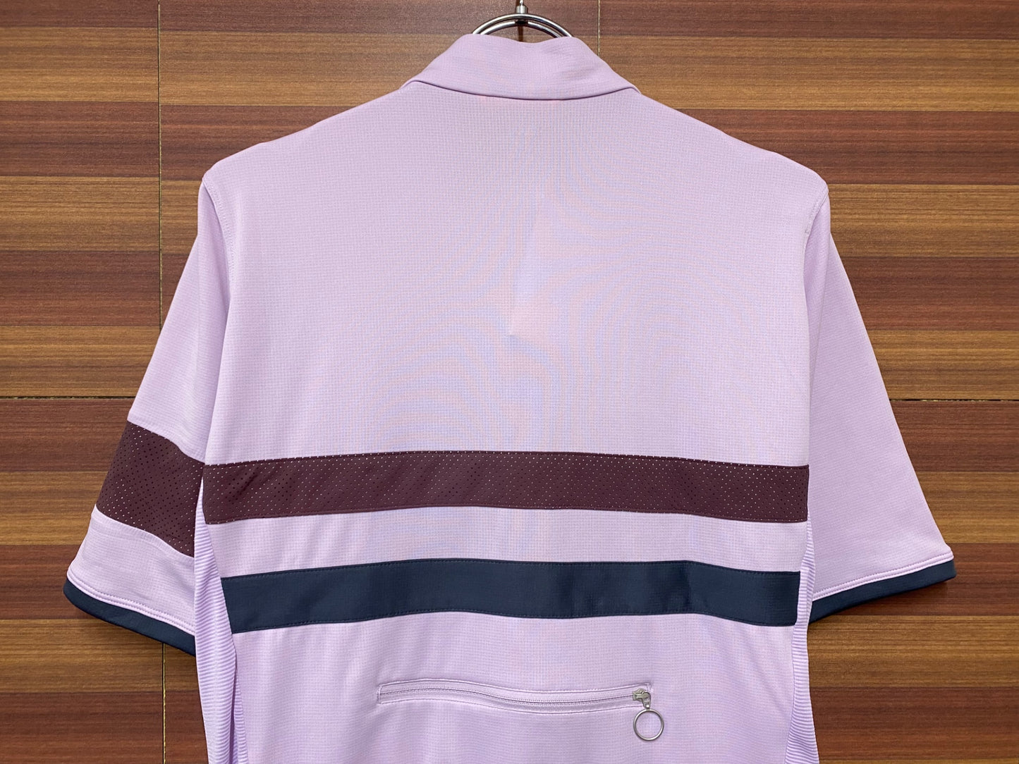 IE224 ラファ Rapha BREVET LIGHTWEIGHT JERSEY 長袖 サイクルジャージ 薄紫 L