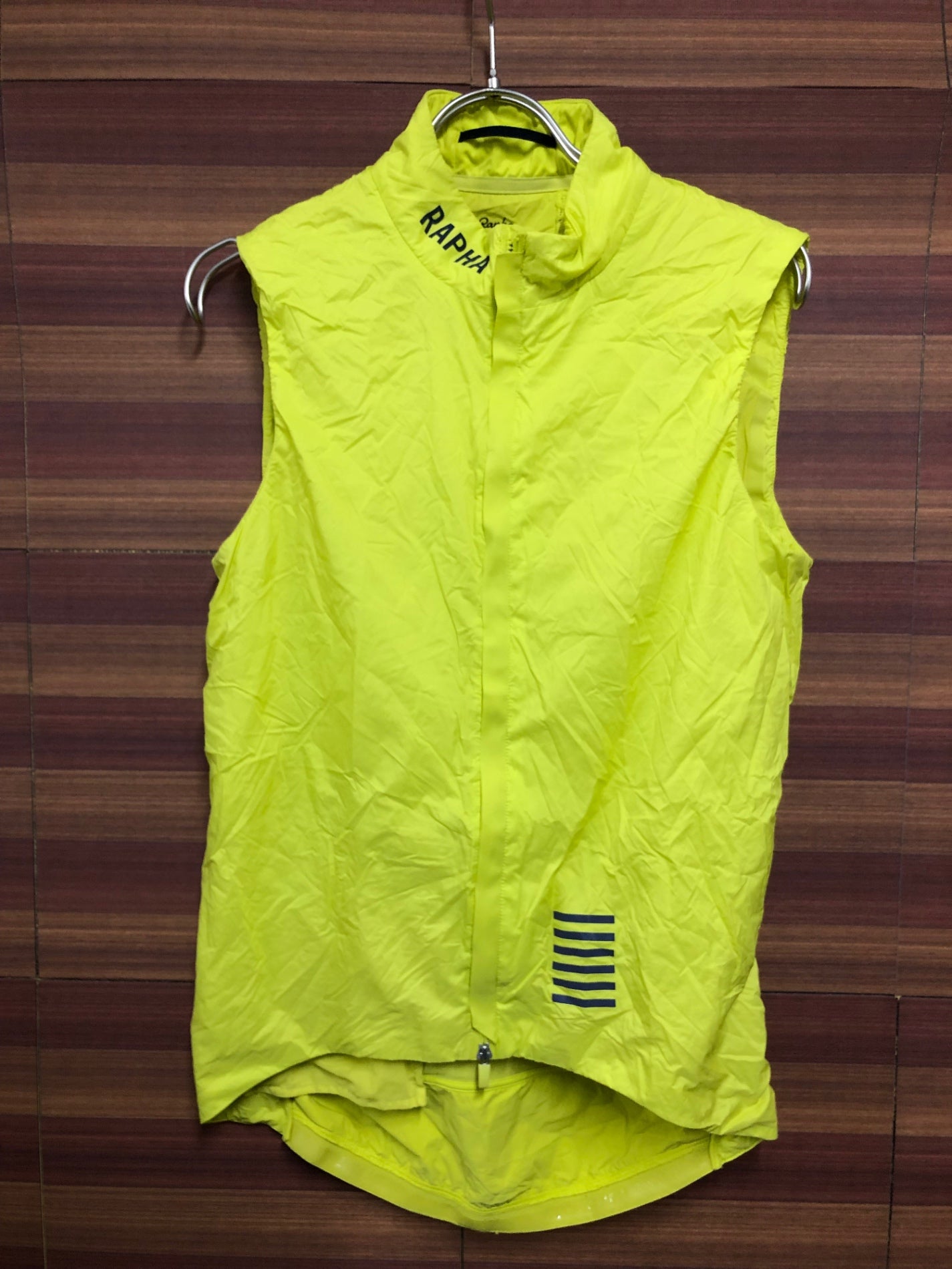 IO431 ラファ Rapha PRO TEAM INSULATED GILET ジレ サイクルベスト 黄 M