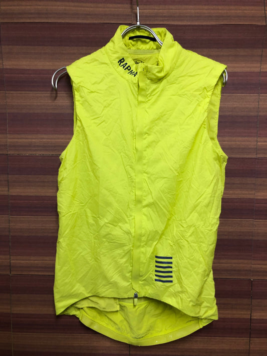 IO431 ラファ Rapha PRO TEAM INSULATED GILET ジレ サイクルベスト 黄 M