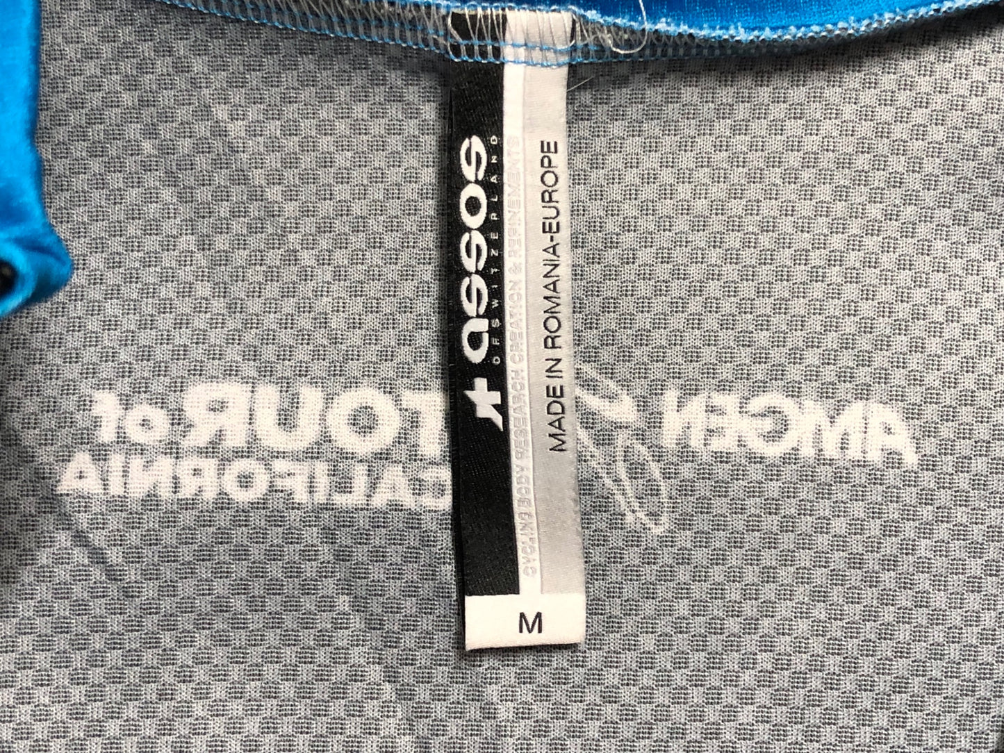 IO890 アソス ASSOS 半袖サイクルジャージ 黒青 Mサイズ