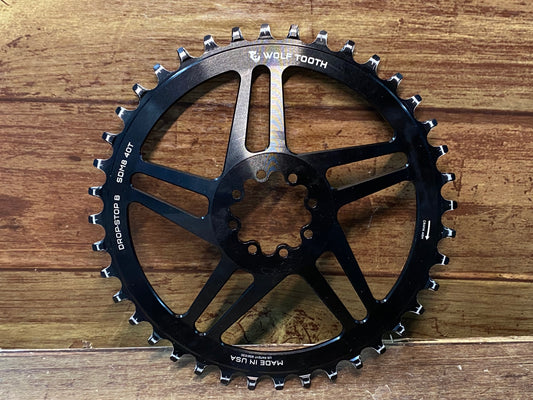 IL545 ウルフトゥース WOLFTOOTH COMPONENTS DROP-STOP B ダイレクトマウント チェーンリング SRAM 8ボルト 40T ナローワイド